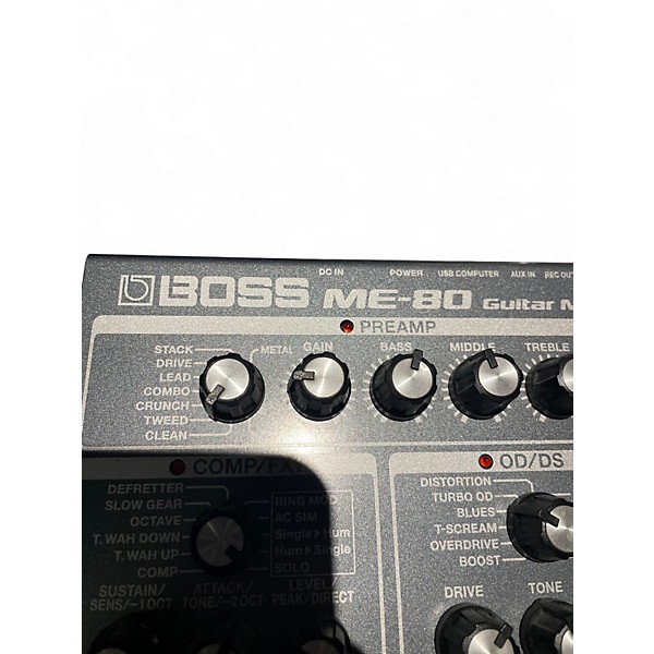 Used BOSS ME80 Guitar Multi Effect Processor