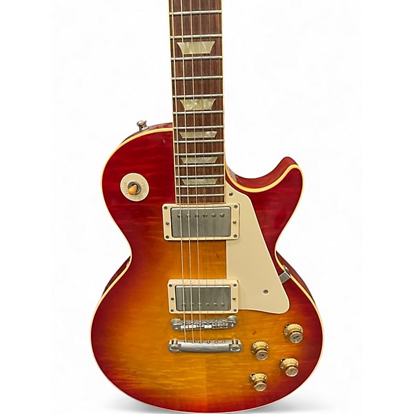 Used Gibson Custom Shop 1960 Reissue Les Paul Heritage Cherry Sunburst Solid Body Electric Guitar