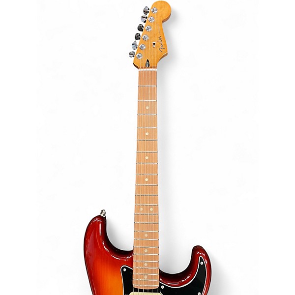 Used Fender Player Plus Stratocaster Sienna Sunburst Solid Body Electric Guitar