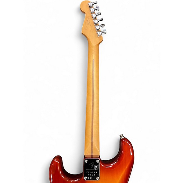 Used Fender Player Plus Stratocaster Sienna Sunburst Solid Body Electric Guitar