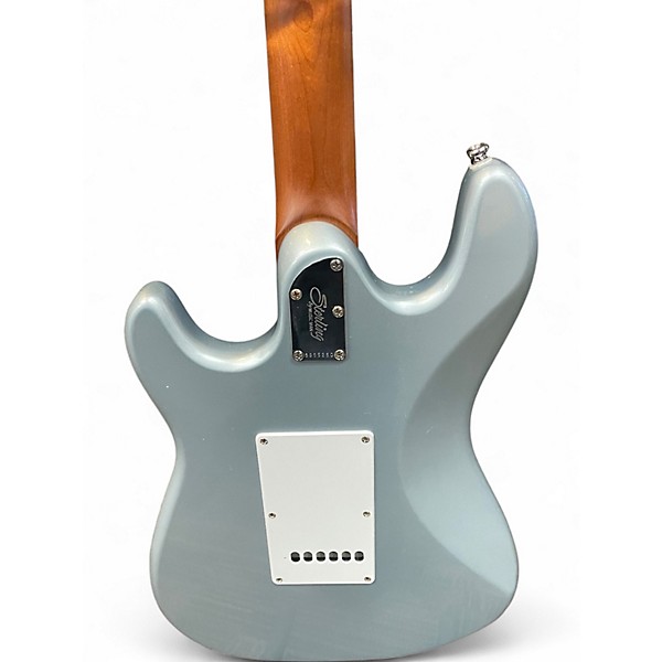 Used Sterling by Music Man Cutlass Firemist Silver Solid Body Electric Guitar