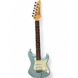 Used Ibanez AZES-40 Blue Solid Body Electric Guitar
