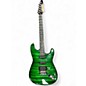 Used Leo Jaymz start style hss Green Solid Body Electric Guitar thumbnail