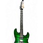 Used Leo Jaymz start style hss Green Solid Body Electric Guitar