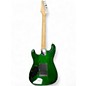 Used Leo Jaymz start style hss Green Solid Body Electric Guitar