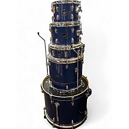 Used Mapex 5 Piece VENUS Blue Drum Kit