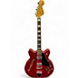 Used Fender Coronado Candy Apple Red Hollow Body Electric Guitar thumbnail