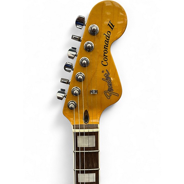 Used Fender Coronado Candy Apple Red Hollow Body Electric Guitar