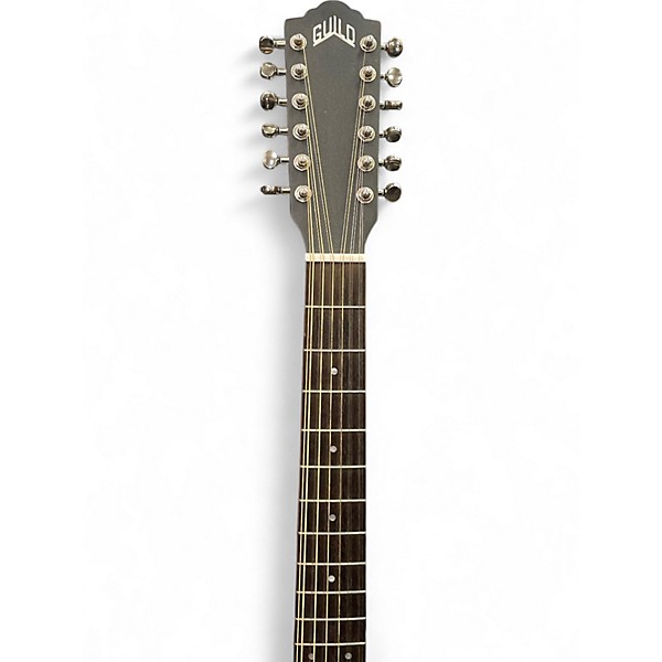 Used Guild F2512E Natural 12 String Acoustic Electric Guitar