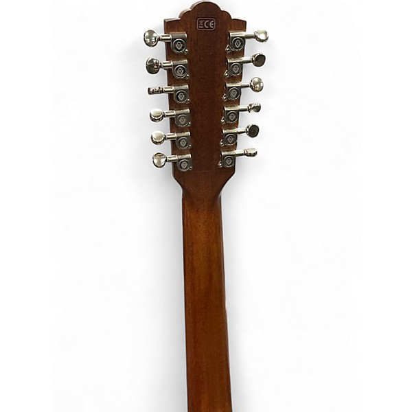 Used Guild F2512E Natural 12 String Acoustic Electric Guitar