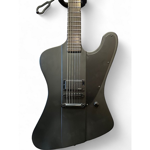 Used ESP LTD Black Metal Phoenix Black Solid Body Electric Guitar
