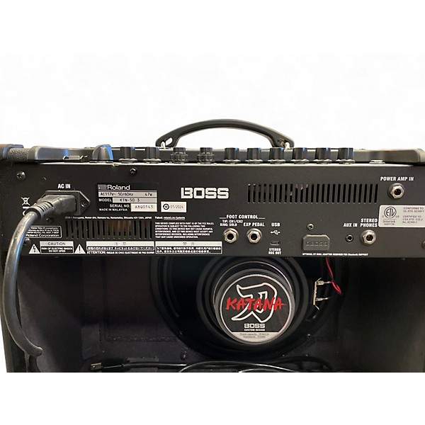 Used BOSS KATANA GEN 3 50W Guitar Combo Amp