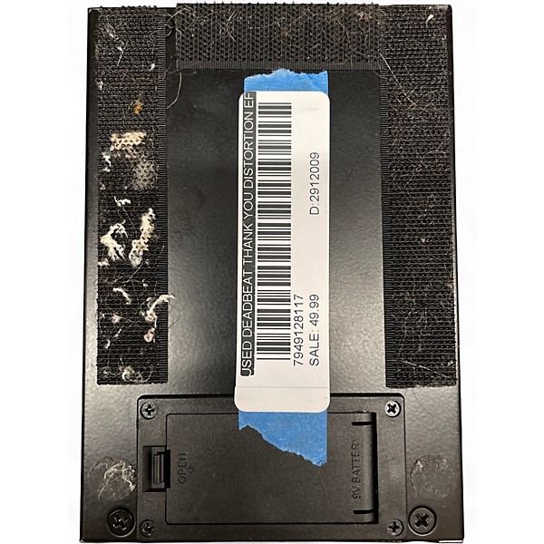 Used Deadbeat THANK YOU DISTORTION Effect Pedal