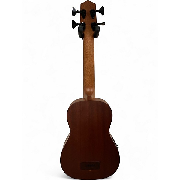 Used Kala UBASS-SMHG-FL SOLID MAHOGANY FRETLESS Natural Acoustic Bass Guitar