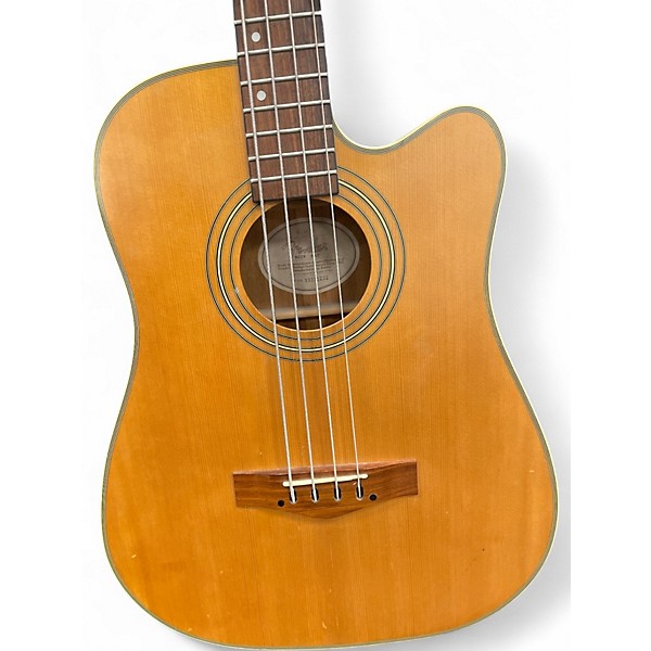 Used Fender BG29  Natural Acoustic Bass Guitar