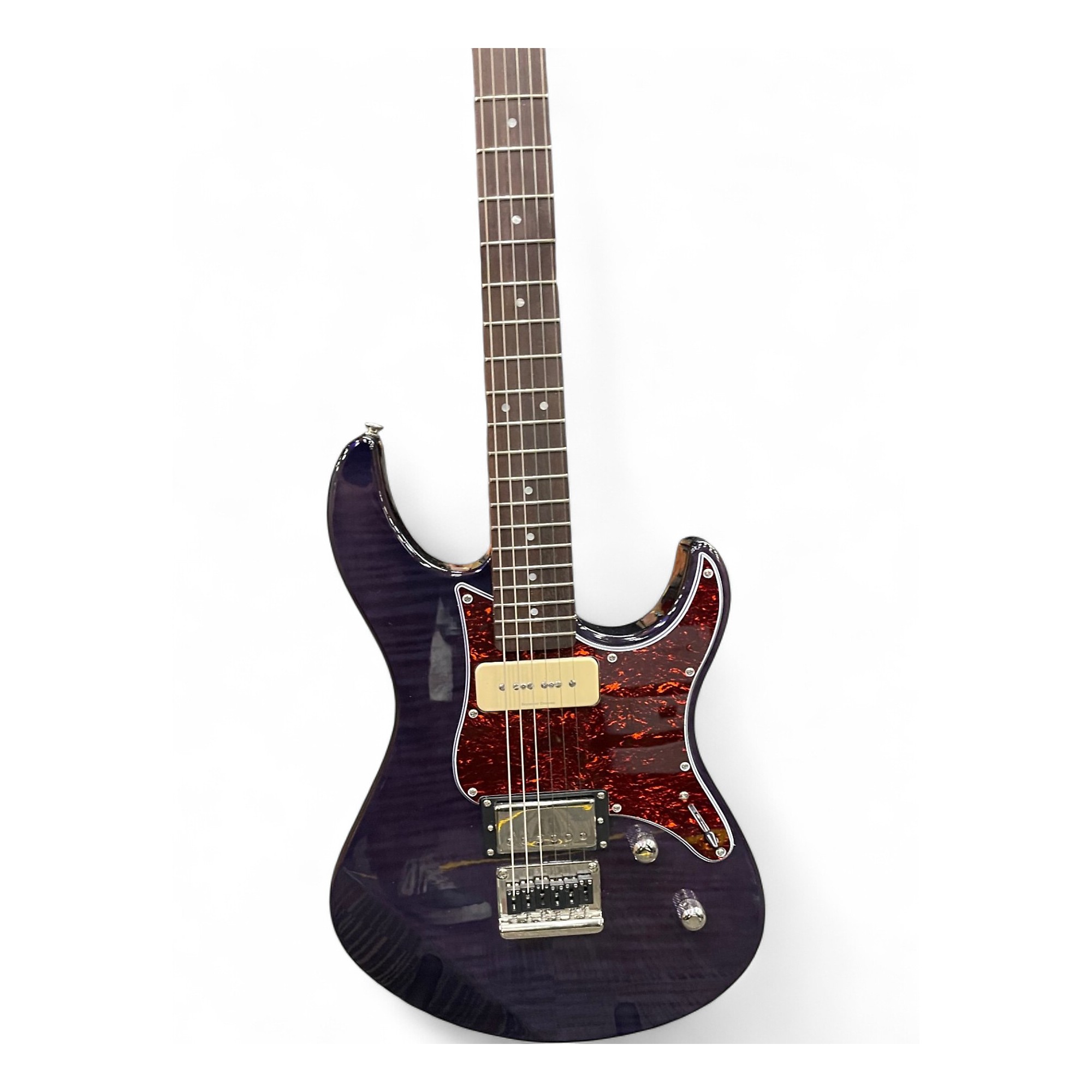 Used Yamaha Pacifica 611 HFM Trans Purple Solid Body