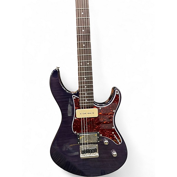 Used Yamaha Pacifica 611 HFM Trans Purple Solid Body