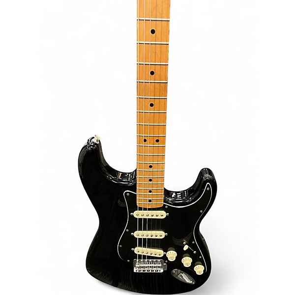 Used Fender player series stratocaster black Solid Body Electric Guitar