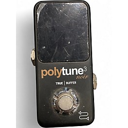 Used TC Electronic Polytune Noir Mini 3 Tuner Tuner Pedal