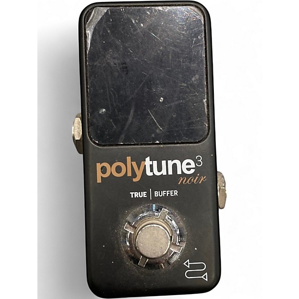 Used TC Electronic Polytune Noir Mini 3 Tuner Tuner Pedal