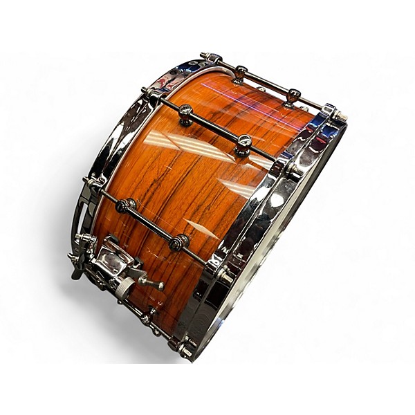 Used 2023 Tama 14in slp g maple 2023 anniversary tangerine zerbrawood Drum