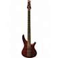 Used Ibanez SR505 5 String Brown Mahogany Electric Bass Guitar thumbnail