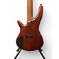 Used Ibanez SR505 5 String Brown Mahogany Electric Bass Guitar
