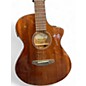 Used Breedlove Discovery Concert CE MH Mahogany Acoustic Electric Guitar