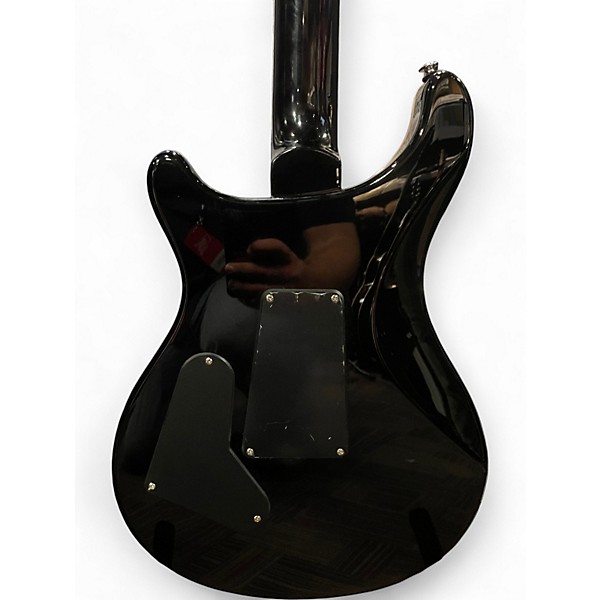 Used PRS SE Custom 24 CHARCOAL FLAME Solid Body Electric Guitar