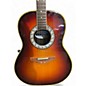 Used Ovation 1517 2 Color Sunburst Acoustic Electric Guitar