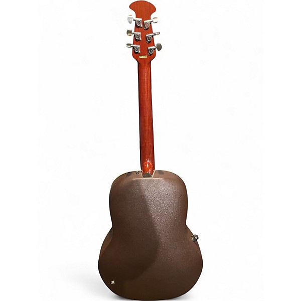 Used Ovation 1517 2 Color Sunburst Acoustic Electric Guitar