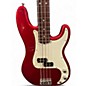 Used Fender American Professional Precision Bass Red Electric Bass Guitar