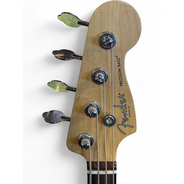 Used Fender American Professional Precision Bass Red Electric Bass Guitar