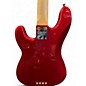 Used Fender American Professional Precision Bass Red Electric Bass Guitar