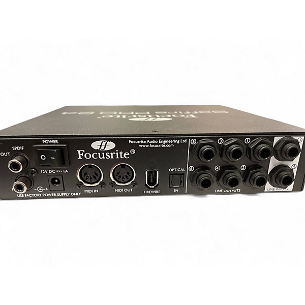 Used Focusrite Saffire Pro 24 Audio Interface