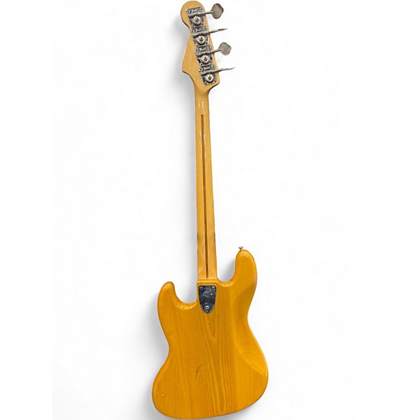 Vintage 1970s Fender 1970S Jazz Bass Natural Electric Bass Guitar