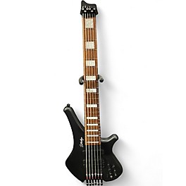 Used S. Martyn Blaze Satin Black Electric Bass Guitar
