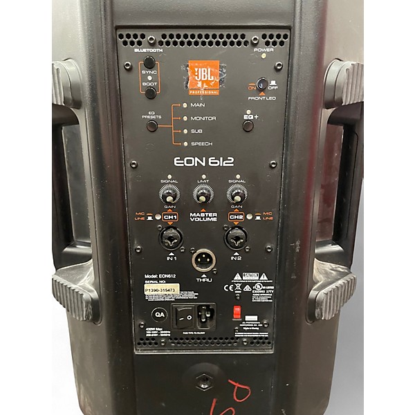 Used JBL EON612 Powered Speaker