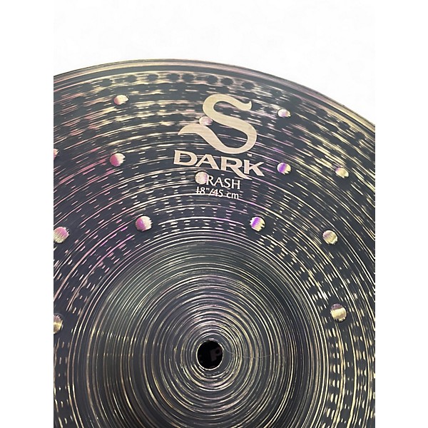 Used Zildjian 18in S Family Dark Crash Cymbal