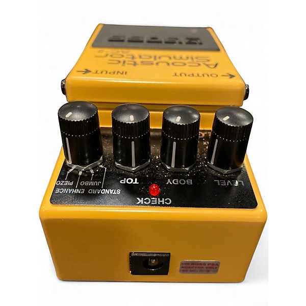 Used BOSS AC2 Acoustic Simulator Effect Pedal