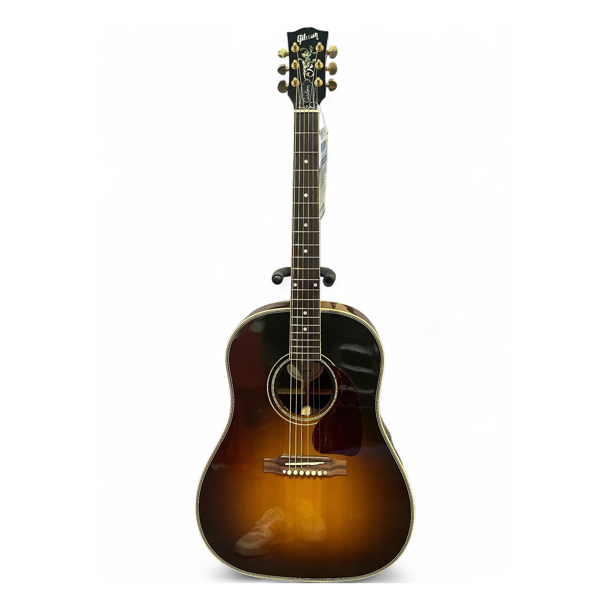 Used Gibson J45 Custom 2 Color Sunburst Acoustic Guitar 2