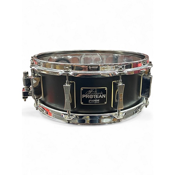 Used Sonor 14in Gavin Harrison "Protean" Black Drum