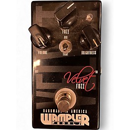 Used Wampler Velvet Fuzz Effect Pedal