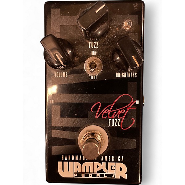 Used Wampler Velvet Fuzz Effect Pedal