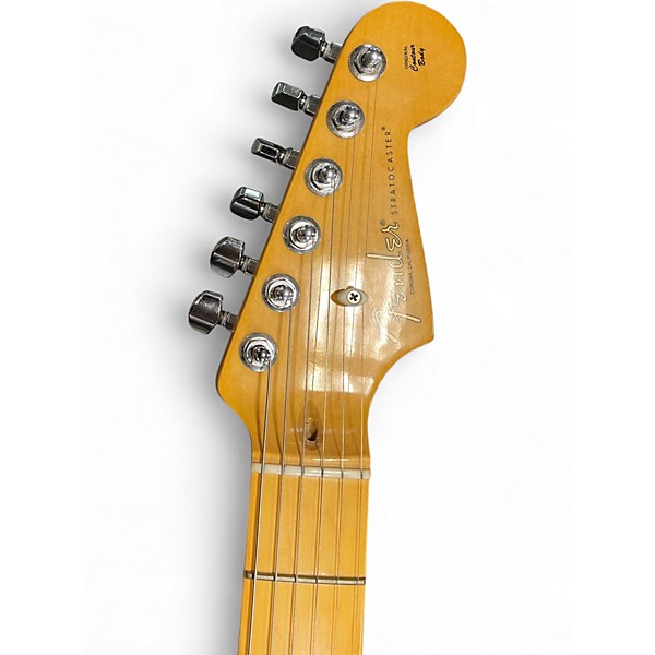 Used Fender American Professional II Stratocaster Miami Blue Solid Body Electric Guitar