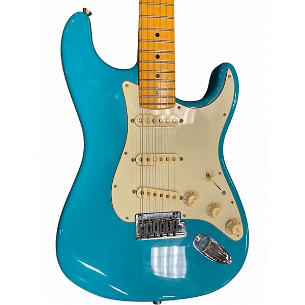 Used Fender American Professional II Stratocaster Miami Blue Solid Body Electric Guitar