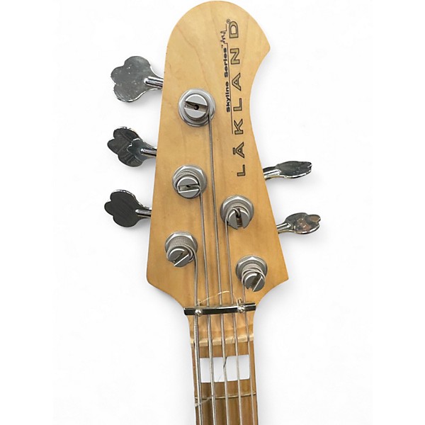 Used Lakland DJ5 Skyline Darryl Jones Signature 5 String Natural Electric Bass Guitar