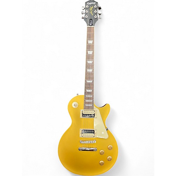 ギター Epiphone les paul standard gold top Epiphone Les Paul Standard '50s Electric Guitar - Metallic