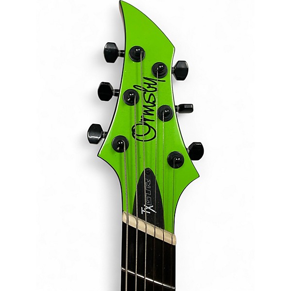 Used Ormsby TX GTR Toxic Green Solid Body Electric Guitar
