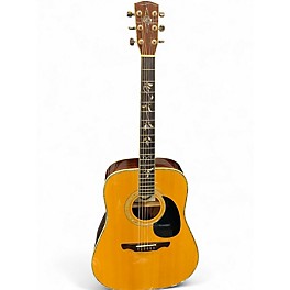 Used Alvarez PD100 natural Acoustic Guitar